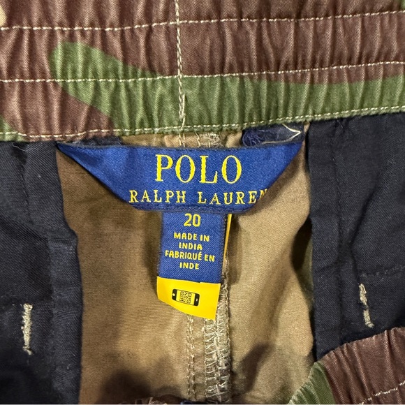 Boy’s Ralph Lauren Polo Camo Jogger Size 20 Inseam 31 Inch Street wear Casual - Picture 10 of 13